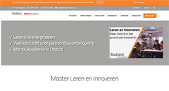 Desktop Screenshot of lereneninnoveren.nl