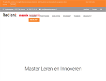 Tablet Screenshot of lereneninnoveren.nl